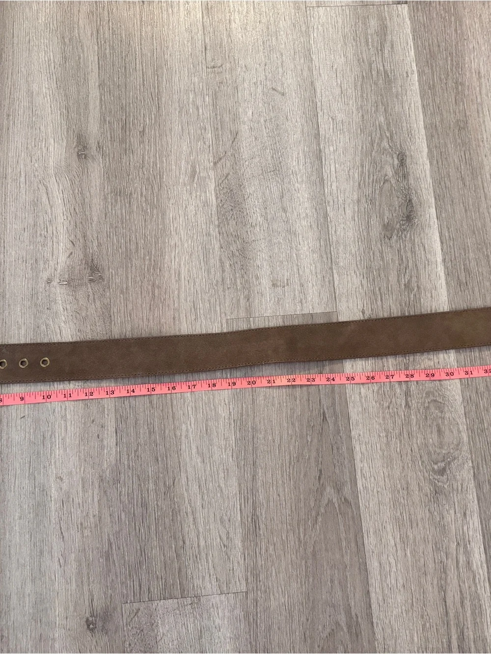 J. Crew Brown Suede Belt